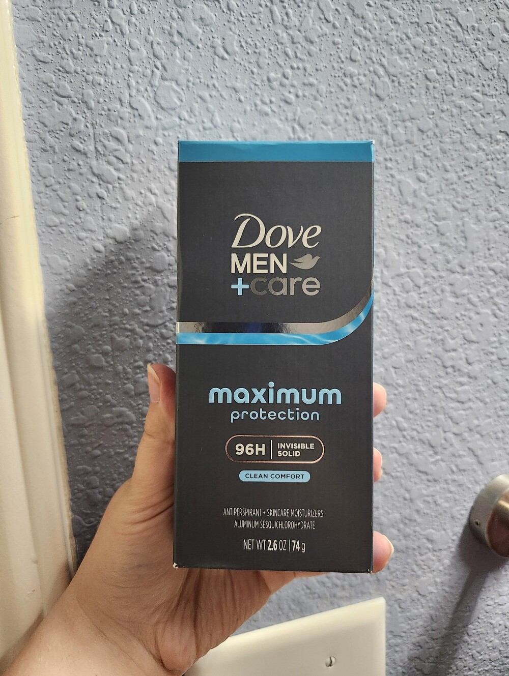 Dove Men+Care Maximum Protection Antiperspirant - Black & Blue